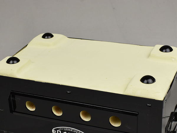 裏側 BQコンロ能登 角型(小)鉄板巻（黒）