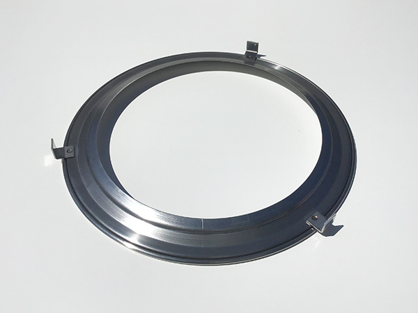 裏側 丸形コンロ用ステンレスカバー（大）